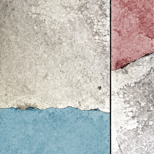 Immagine con azzurro, astratto, rosa, bianco, muro, colori, grigio, rosso, crepe, linee, celeste